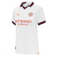 Camiseta Manchester City Kevin De Bruyne #17 Segunda Equipación Replica 2023-24 para mujer mangas cortas